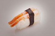 Sweet shrimp nigiri